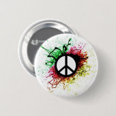 Frieden Button (Vorne & Hinten)