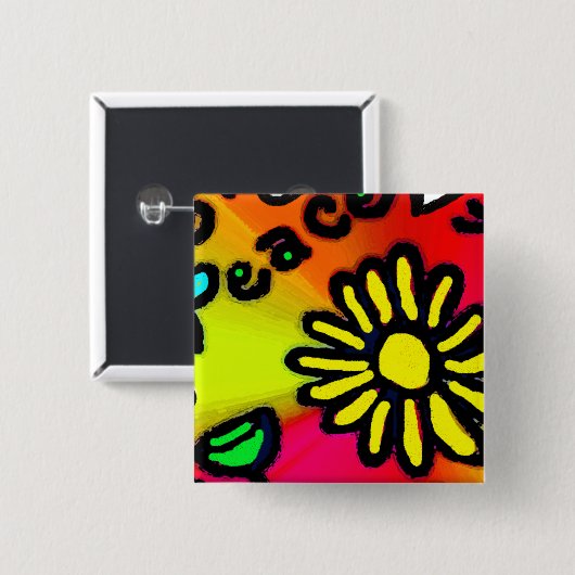 Frieden Button (Vorne & Hinten)