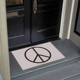 Frieden (CND) Fußmatte