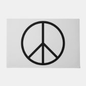 Frieden (CND) Fußmatte (Vorderseite)