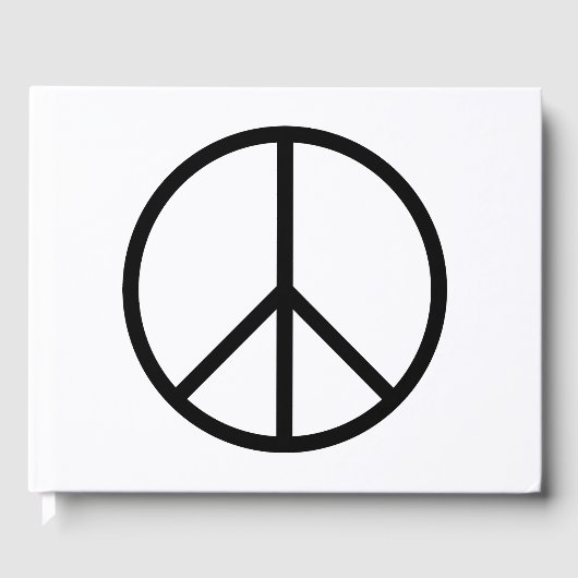 Frieden (CND) Gästebuch (Vorderseite)