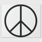 Frieden (CND) Geschenkpapier (Flach)
