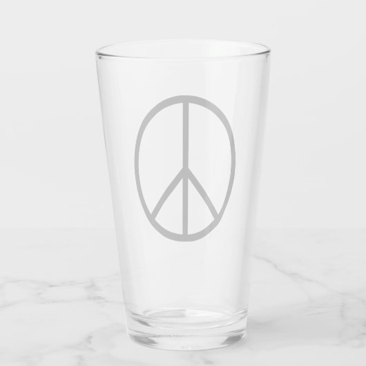 Frieden (CND) Glas (Rückseite)