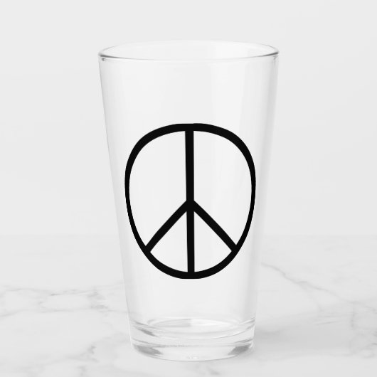 Frieden (CND) Glas (Vorderseite)