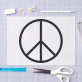 Frieden (CND) Seidenpapier (Handwerk)