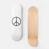 Frieden (CND) Skateboard (Vorderseite)
