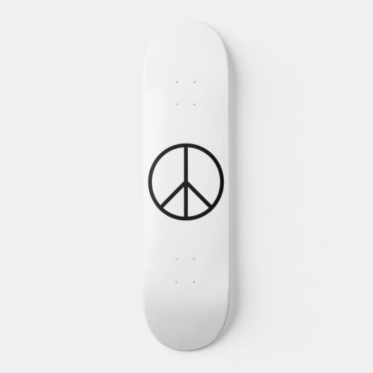 Frieden (CND) Skateboard (Vorderseite)