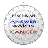 Frieden Dartscheibe (vorne)