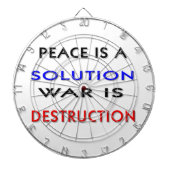 Frieden Dartscheibe (vorne)