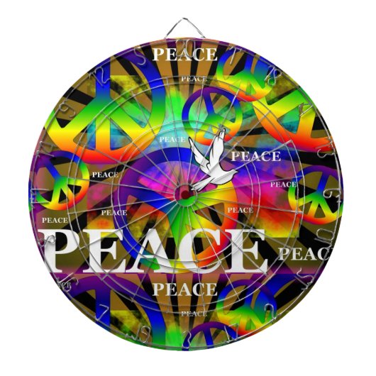 Frieden Dartscheibe (vorne)