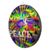 Frieden Dartscheibe (Vorderseite rechts)