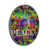 Frieden Dartscheibe (Vorderseite Links)