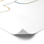 Frieden, das Wort, Poster (Ecke)