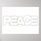 Frieden, das Wort, Poster (Vorne)