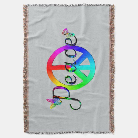 Frieden Decke (Vorderseite Vertikal)