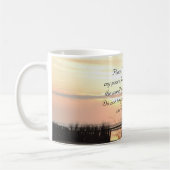 Frieden, den ich mit dir verlassen habe, Bible Ver Kaffeetasse (Links)