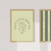 Frieden, den ich mit dir Verlassen habe Poster