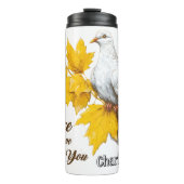 Frieden, den ich mit dir Verlassen habe Thermosbecher (Vorderseite)