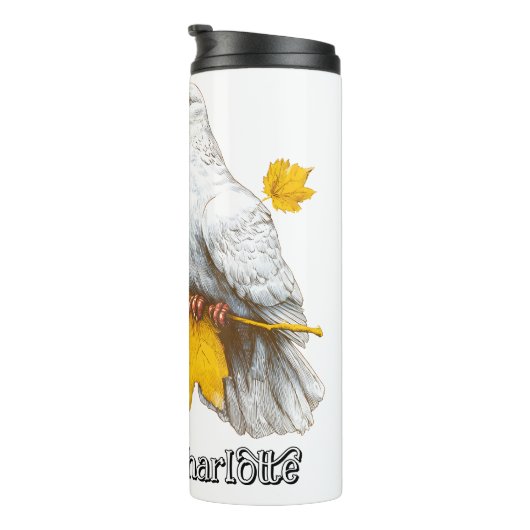 Frieden, den ich mit dir Verlassen habe Thermosbecher (Nach rechts gedreht)