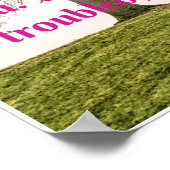 Frieden, den ich mit Ihnen verlassen habe, ist ins Poster (Ecke)