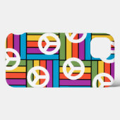 Frieden der 1970er Case-Mate iPhone hülle (Rückseite (Horizontal))