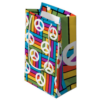 Frieden der 1970er kleine geschenktüte