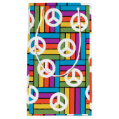 Frieden der 1970er kleine geschenktüte (Vorderseite)