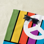 Frieden der 1970er strandtuch (Beispiel)