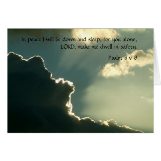 Frieden der Lord Series | Psalm 4 v 8