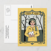 Frieden der Postkarte (Vorne/Hinten)