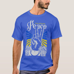 Frieden der ukrainischen Flagge 5 T-Shirt
