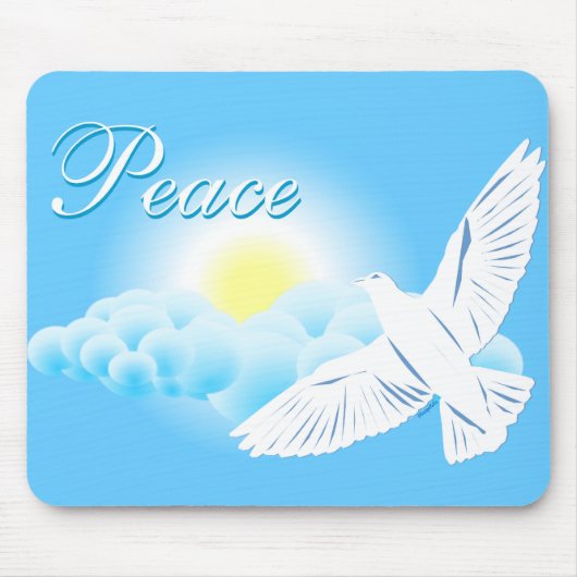 Frieden des Gottes Mousepad (Vorne)