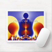 Frieden des Verstandes Mousepad (Mit Mouse)