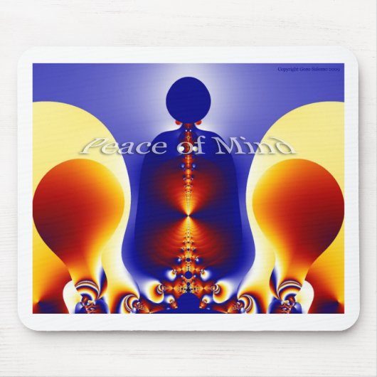 Frieden des Verstandes Mousepad (Vorne)