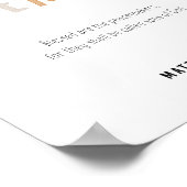 Frieden die Früchte des Spirituosenplakats Poster (Ecke)