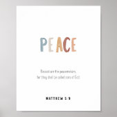 Frieden die Früchte des Spirituosenplakats Poster (Vorne)