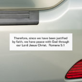 Frieden durch Christus Autoaufkleber (Auf Auto)