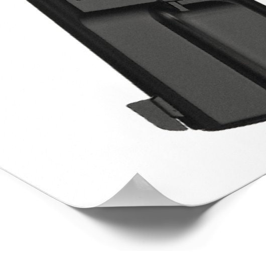 Frieden durch Feuerkraft Poster (Ecke)