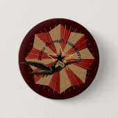 Frieden durch Handels-Knopf Button (Vorderseite)