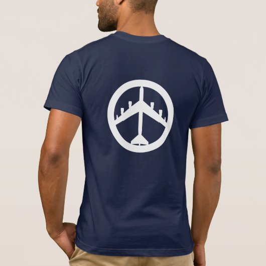 Frieden durch Kraft T-Shirt (Rückseite)