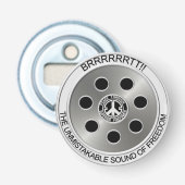 "Frieden durch überlegene Feuerkraft" Flaschenöffner (Vorderseite)