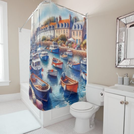 Frieden Duschvorhang (Beispiel)