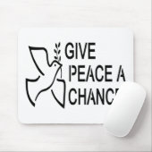 FRIEDEN EINE CHANCE MOUSEPAD (Mit Mouse)