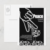 Frieden: Eine Weltgeschichte Postkarte (Vorne/Hinten)