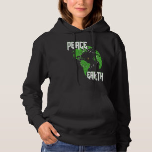 Frieden Erde 5 Prozent Schwarze Frau Allah 7 Hoodie