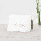 FRIEDEN FEIERTAGSKARTE (Rückseite)