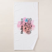 Frieden finden badehandtuch (Badehandtuch)