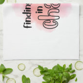 Frieden finden geschirrtuch (Gefaltet)