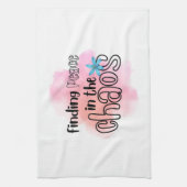 Frieden finden geschirrtuch (Vertikal)