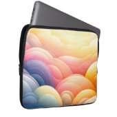 Frieden finden in den Puffy Dreamy Coluds Laptopschutzhülle (Vorne Rechts)